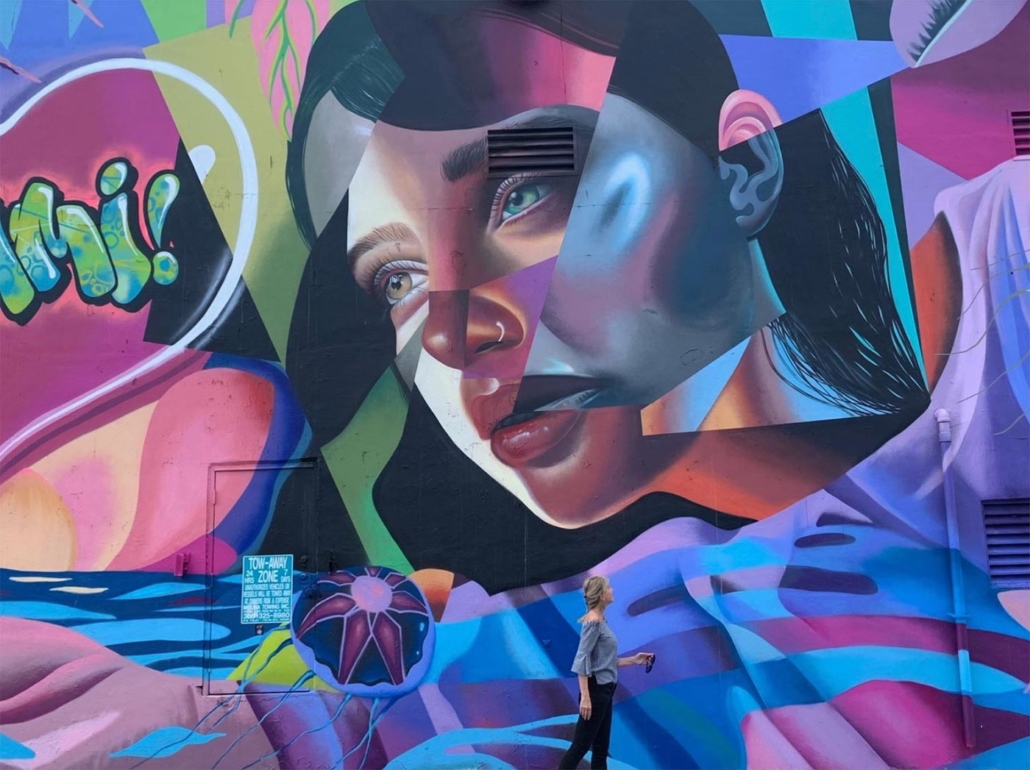 The Big Picture - Alexandra Humbel at the Wynwood Walls in Miami